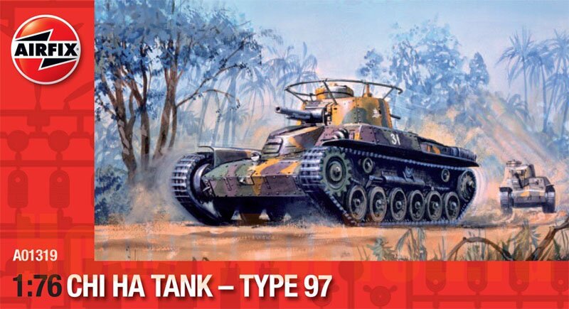 модель Японский танк CHI HA